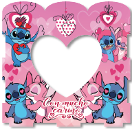 [SV26CO069-10] CAJA CON ONDAS Y ACETATO MDF 12X11X9CM - STITCH