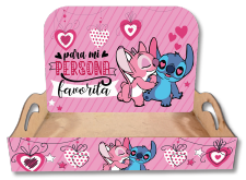 [SV26FO104] BANDEJA RECTANGULAR CON AZA 30X20X4 CM + BACKING STITCH CUERPO COMPLETO