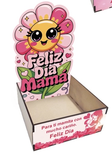 [DM26CE070] CAJA ESCENARIO MDF - PARA TI MAMITA