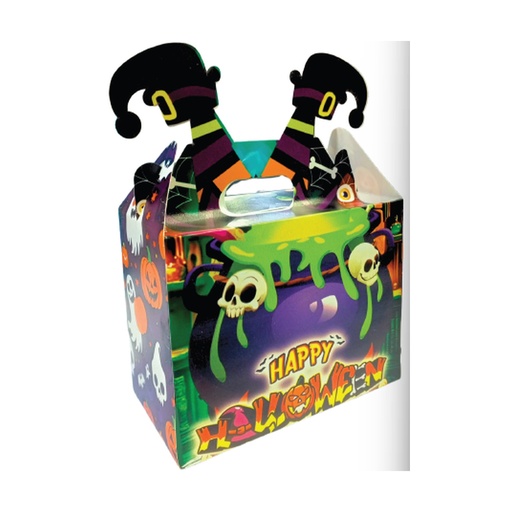 [HLW25CR53] CAJA SORPRESA CON RELIEVE HAPPY HALLOWEEN DUENDE X 10UNIDS.