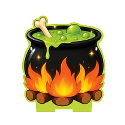 [HLW26CC09] CAJA 11X11 CM - OLLA VERDE