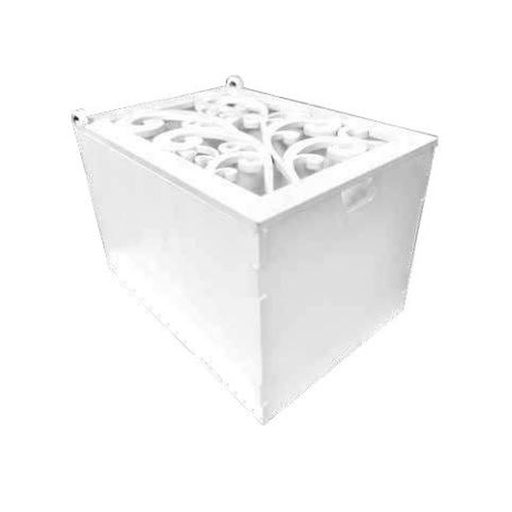 [CTB15.6] Caja MDF 15.5x10.5x11 cm con Tapa Bisagra - Dorado